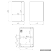 Elita Look kontener 40x63x45cm biały połysk 166995